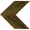 Ekena Millwork 15 3/4"W x 16"H x 3/4"D Vintage Farmhouse 5 1/2" Chevron Barnwood Decor Collection Restoration Green DECR15X16X075CHVGR - alternate 1